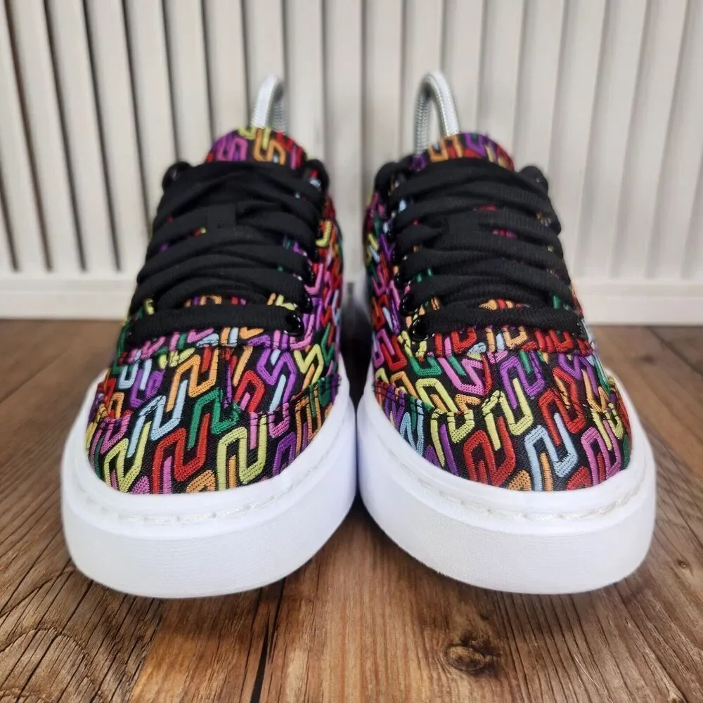 Skechers Cordova Classic High Status 185067 Women 6 Colorful Sporty Tennis Shoes